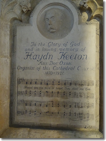 organist
        memorial