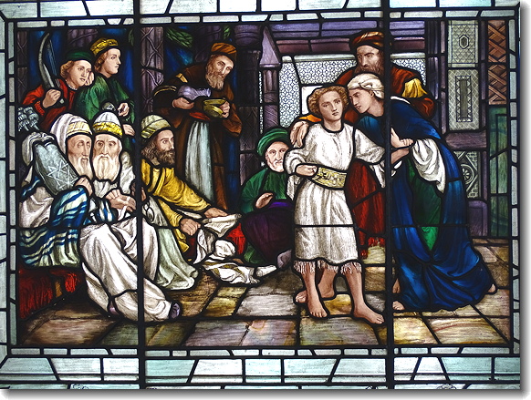 Jesus in
        Temple