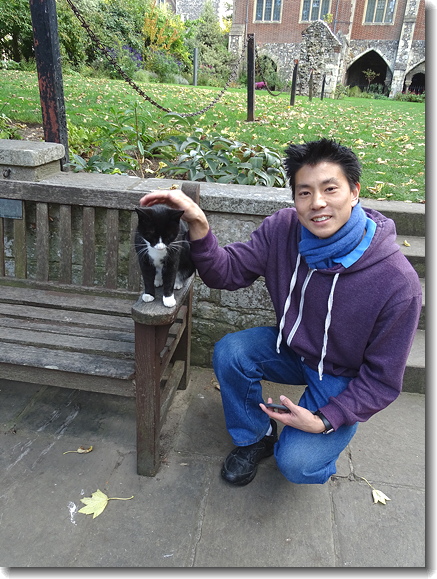 Satoshi and
        Cat