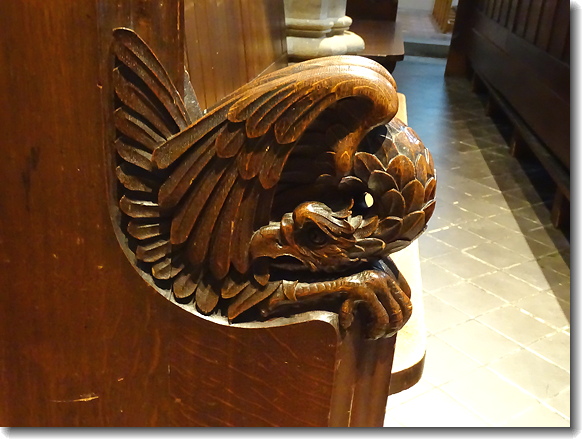eagle carving
