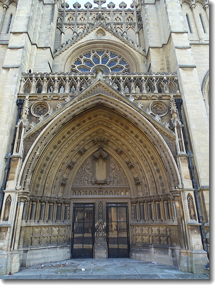 west door