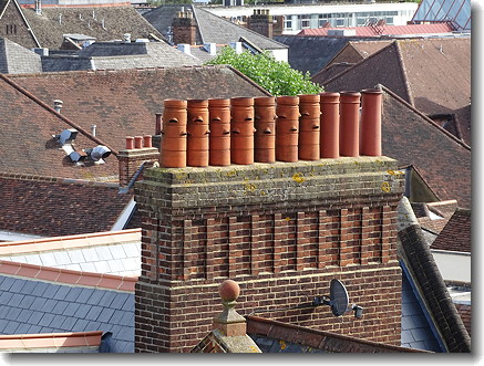 chimney
        pots